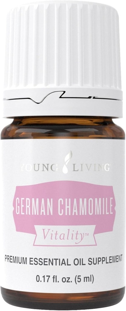 Young Living - Vācu kumelīšu Vitality 5 ml ; Antioksidants un dabas nomierinājums Atbalsts ; Uzturs Papildinājums ; Calming Aromatherapy ; Senie augu aizsardzības līdzekļi relaksācijas