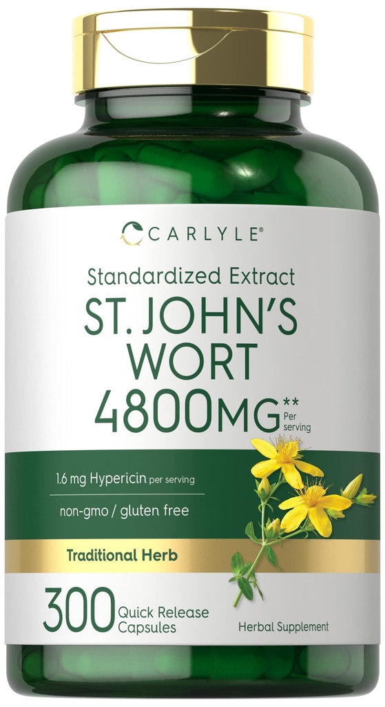 Carlyle St John's Wort Capsules 