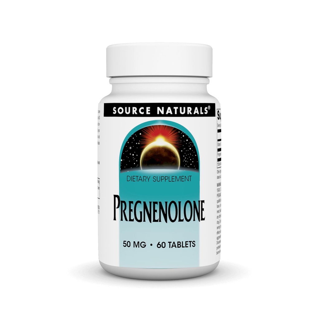 Avots Naturals Pregnenolone* 50 mg - 60 tabletes