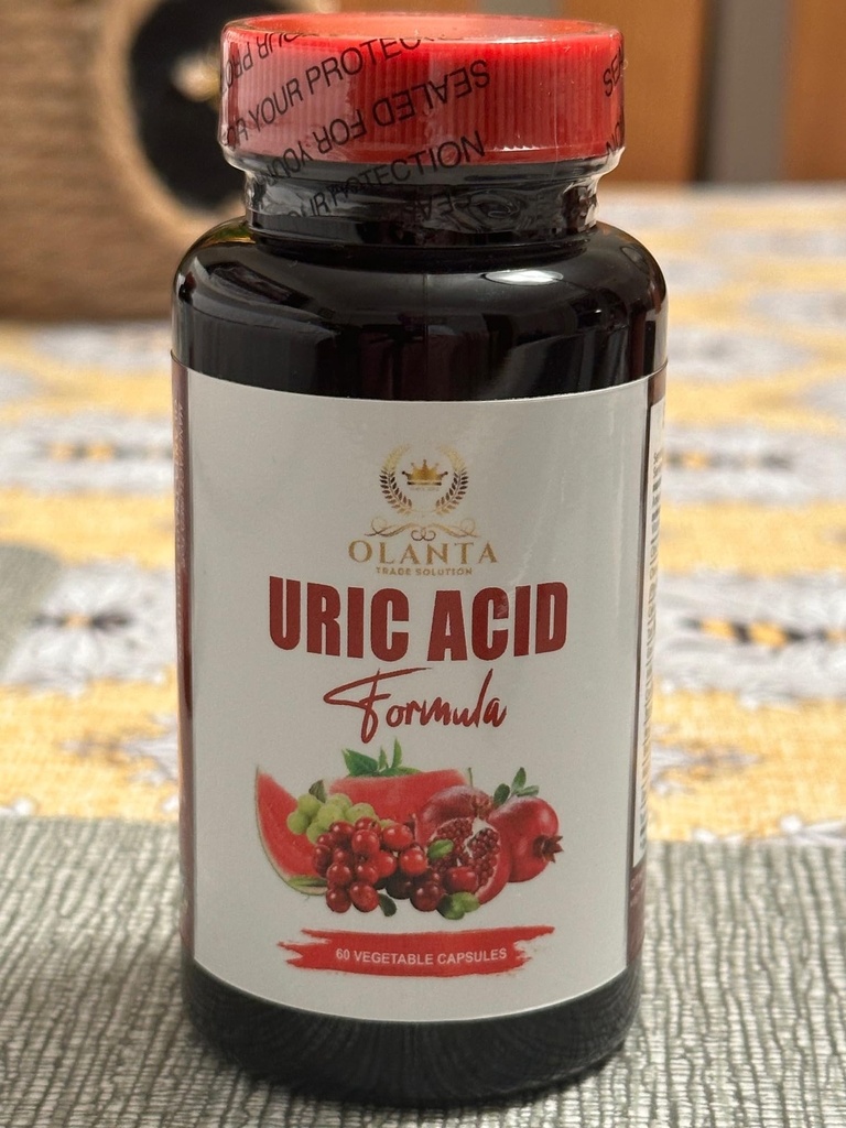 Uric Acid Attīriet Formula - ūdens aiztures atvieglošana, ūdens ejas kapsulas, diurētiskās tabletes ūdens aizturei, selerijas sēklu ekstrakts, urīnskābes šķīdums, piena dadzis, kurkuma - 1 pudele 60 kapsulas
