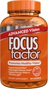 Focus Factor Advanced Vision Formula (60 Skaits) - Acu vitamīni ar C vitamīnu, E vitamīnu, Lutemax® 2020 - Luteīns un Zeaksantīns Papildinājums acu veselības atbalstam