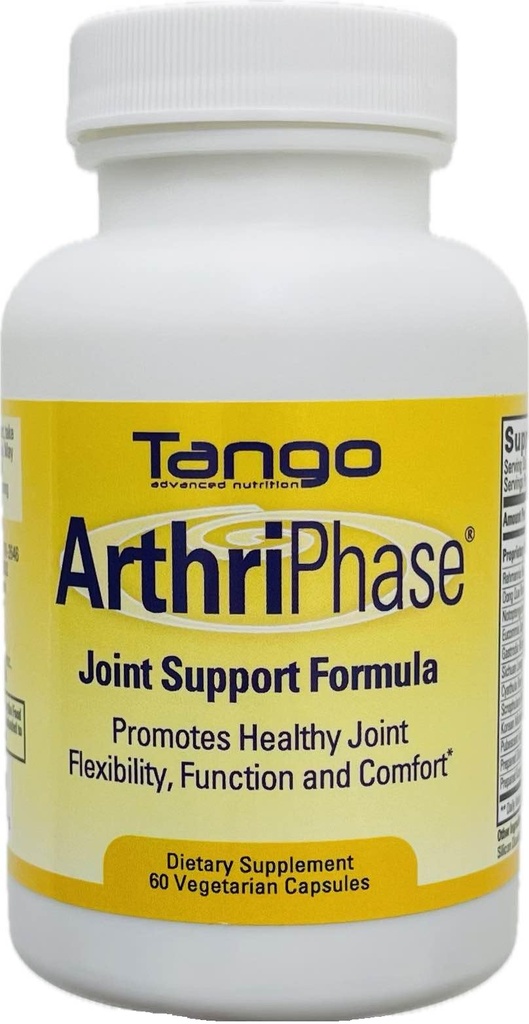 Tango ArthriPhase Natural Joint Support Formula (60 Veģetārās kapsulas)