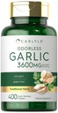 Carlyle bez smaržas Ķiploki Softgels 3600 mg 