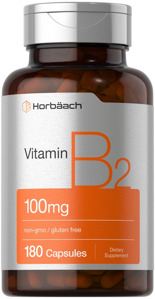 Horbäach Vitamīns B2 100mg 