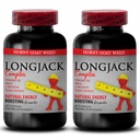 Dabīgs vīriešu apburšanas tabletes palielināt izmēru un garumu - LONGJACK Izmērs UP (All Natural Formula) - tongkat ali ekstrakts - longjack vīriešiem - tongkat ali Complex - 2 pudeles 120 kapsulas