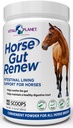 Vital Planet - Horse Gut Atjaunojiet Zarnu uzliku atbalstu zirgiem 13.76oz, 60 Scoop