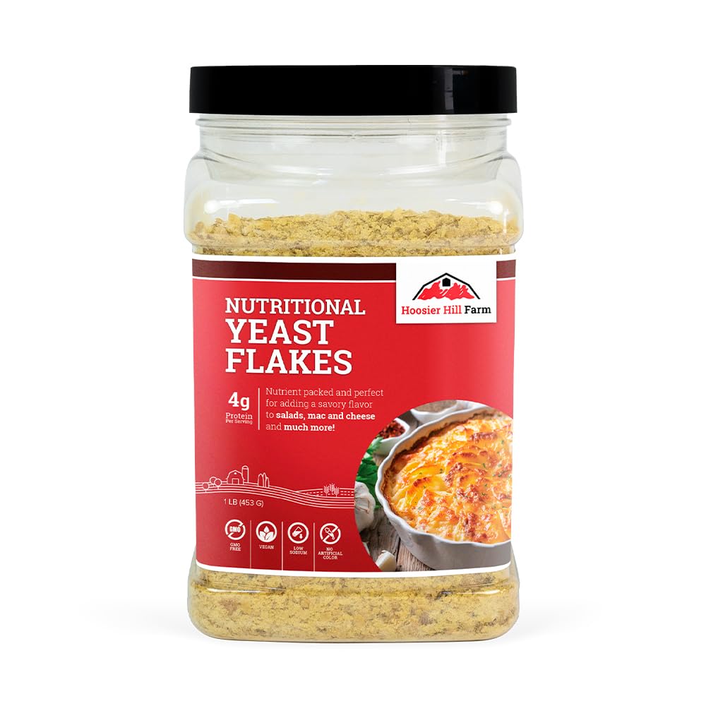 Hoosier Hill Farm Uztura rauga pārslas, 1LB (1. iepakojums)