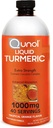 Qunol Šķidrais Turmeric Curcumin ar Black Pepper 1000 Milligram, Atbalsta Veselīgs iekaisums Reakcijas un locītavu atbalsts, Diētiskā papildinājums, Papildus Stiprums, 40 Servings, 20.3 fl oz (paka 1)