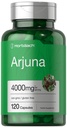 Horbaach Arjuna kapsulas 4000 mg           ; 120 Grāfis Ne-ĢMO, nesatur glutēnu; no Arjuna Bark Herb ekstrakta