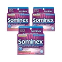 Sominex nakts miega režīms, maksimālā stipruma formula, viena deva, 72 tabletes – iepakojumā pa 3 tabletēm
