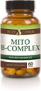 Suzy Cohen, Mito B Complex Diētiskā Papildinājums, 5-MTHF, Adeno B12, Metilācijas atbalsts, Atbalsta veselīga nervu sistēma, Boost Enerģija, B vitamīns, 60 Servē