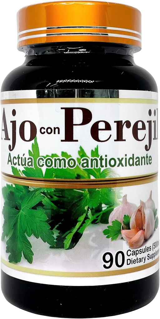 AJO con Perejil (Garlic and Peterseys Extract) 500mg 45 Kalpo