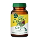 MegaFood Metil-B12 - Vegan - ietver metilfolātu, vitamīnu B12 & B6 - atbalsta šūnu enerģijas ražošanu, nervu sistēmas veselības un sirds un asinsvadu funkcijas - 90 tabletes