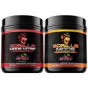 Gorilla Režīms Pre Workout & Gorilla Režīms Slāpekļveida Upgraded Stimulators - Labākais degustācija un visefektīvākais stimulants Brīvs pirmsdarbs 