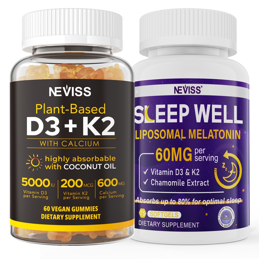 NEVISS D3K2 vitamīns 5000IU