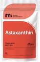 Mikro Sastāvdaļas Astaksantīns 24mg ar MCT Oil, 60 Softgels, 2 Mēnešu Piedāvājums 