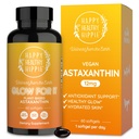 Astaksantīns Papildinājums 12mg -- Augu antioksidants ādas hidrācijai, elasticitātei un starojumam -- No Aļģu ekstrakta -- Non-GMO, Vegan, Ražots ASV 2 Mēnešu Piedāvājums, 60 Softgels