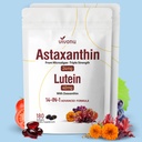 VivoNu 14-in-1 astaksantīns 24mg un luteīns 40mg ar Zeaxanthin papildinājumiem, 12 Mēnešu apgāde, 360 Softgels, 2 Bag
