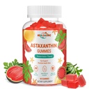 Astaksantīns 12mg papildinājumi Gumijas: Antioksidants papildinājums, lai atbalstītu acu, ādas, locītavu un imūnās sistēmas veselības Non-GMO & Gluten-free (60 Gumijas)