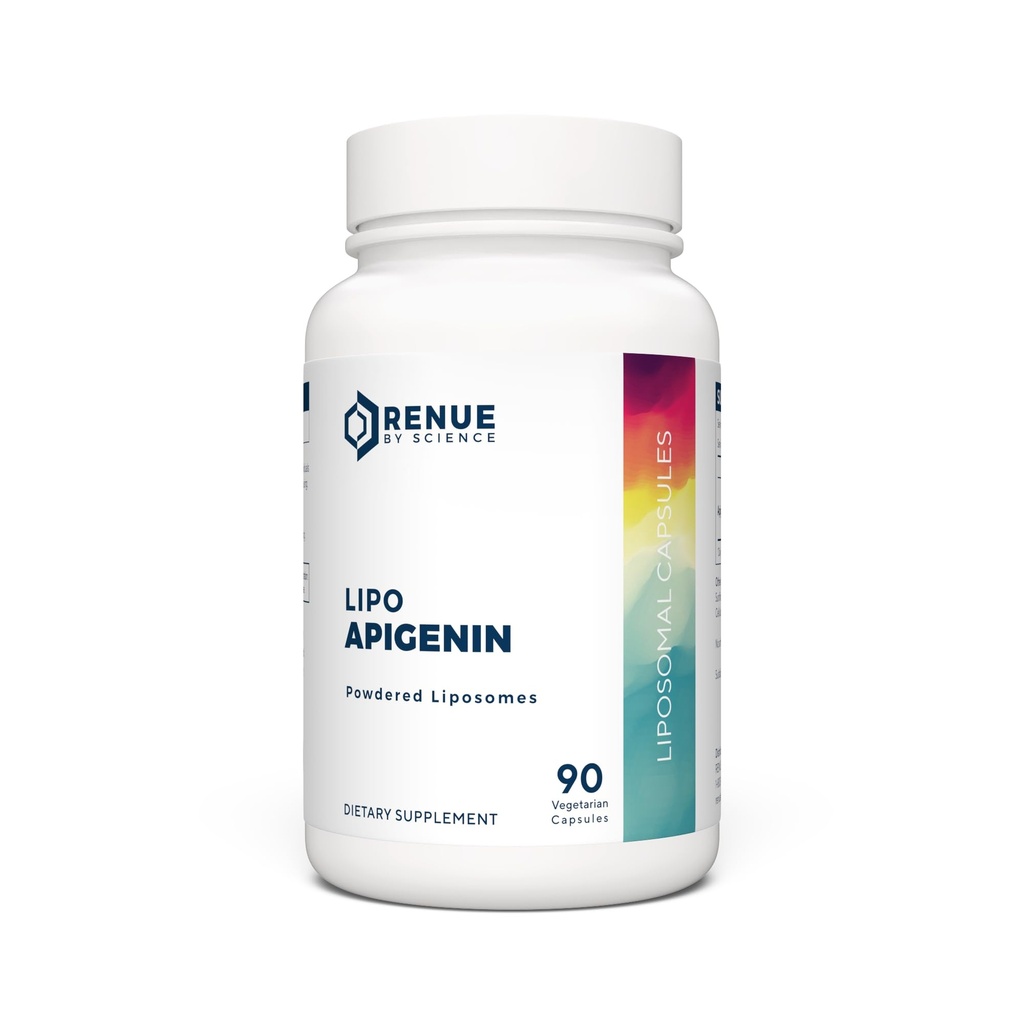 Ar zinātnes palīdzību Apigenin - Augsta stipruma Liposomal Apigenin Papildinājums - 90 Apagenine Kapsulas - 75mg Apigenin per Kalpošana -- Non-GMO & Allergen bezmaksas - Ražots ASV Trešās puses Pārbaudīts