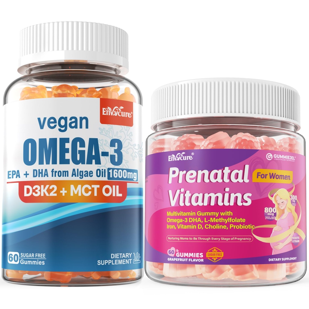 Pirmsdzemdību vitamīns Womem + Omega 3 Gumijas