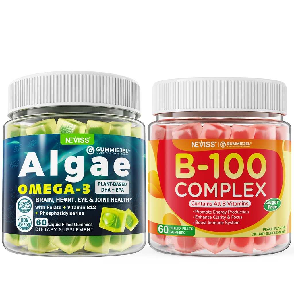 Vegan Omega 3 Gumijas+ vitamīns
