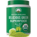 Maksimālā veiktspēja Organic Greens Superfood Pulveris. Labākais degustācija Super Greens Pulveris ar 25+ Organiskās sastāvdaļas Max Energy un sportisko veiktspēju. Vegan Keto zaļā sula dienā