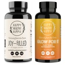 Happy Healthy Hippie Glow for it Astaksantīna papildinājums & Joy-Filled Mood atbalsta papildinājums
