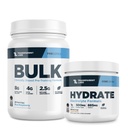 Caurspīdīgs Labs Bulk Pre Workout Pulveris muskuļu ēkai & Stiprums 30 Kalpojumi, Zils Aveņu un hidrāts Elektrolīti Pulveris ar kokosriekstu ūdeni, Taurīns, & Kālijs 40 Kalpojumi, Persiku Mango