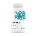 THORNE - 5-MTHF - metilfolāts (Active B9 Folāts) Papildinājums - Atbalsta sirds un asinsvadu veselība, augļa attīstība, nervu veselība, metilācija un homocisteīna līmenis* - 60 apkalpo - 5-MTHF 1mg