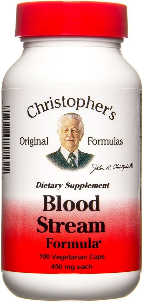 DR. HRISTOPHER'S Formulas Blood Stream Formula, 100 Cap