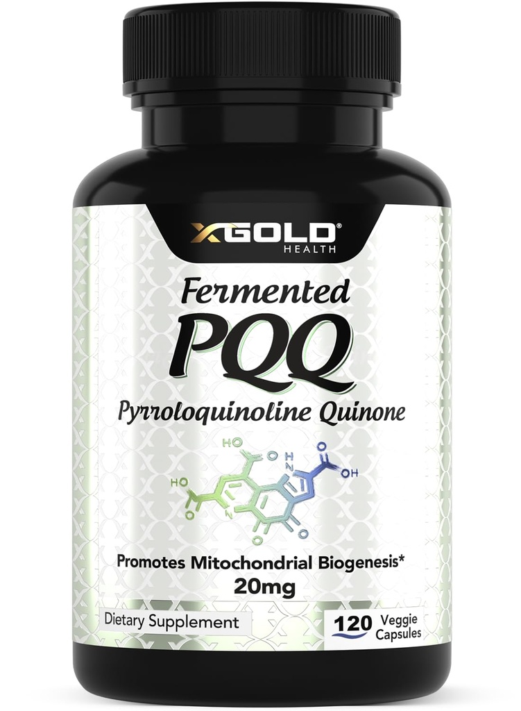 Fermentēts PQQ (99,7%+ Pure) – Mitohondriālais atbalsts, enerģijas palielināšana, sirds un smadzeņu veselība, labāks miegs – ne-ĢMO papildinājums