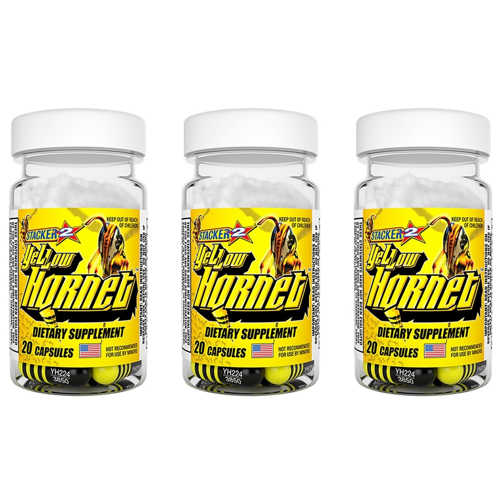 Stacker 2 YELLOW HORNET (3) 20CT. PUDELES