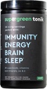 100% Natural Greens Superfood Powder – Dienas Papildinājums ar 38 Superfoods, Vitamīni un minerālvielas – Atbalsta Enerģija, Stress un Immunity – 30 dienu piegādes – 360 Grams (1 Tub)