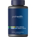 ProHealth Omega-3 Fish Oil Supplements for Women & Men, 120 Softgels, 1200 mg EPA, 900mg DHA & Other Fatty Acids, Extra Strength Fish Oil Nutritional Supplement