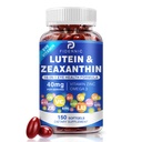 Luteīns un Zeaksantīna papildinājums - AREDS 2 Plus+ acu vitamīni, 40 mg luteīns un 8 mg Zeaksantīns ar C, E, cinku, omega-3 un CoQ10 zilas gaismas aizsardzībai, acu veselības atbalsts - 150 softgeli