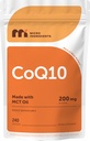 Micro Ingredients CoQ10 200mg Per Serving, 240 Softgels • Izgatavots no kokosriekstu MCT eļļas