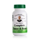 Christopher's Original Formulas Complete Tissue & Bone Formula – 100 Veg Caps – augu valsts atbalsts kauliem un savienojošiem audiem