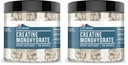 Earthborn Elements Creatine Monohidrāts 200 kapsulas, tīras un neatšķaidītas, bez piedevām (2. iepakojums)