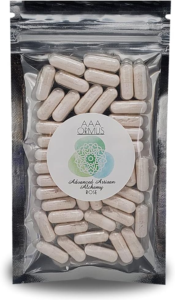 ORMUS Rose - Monoatomu zelts - 45 Vegan kapsulas - Filozofu akmens - AAA Ormus