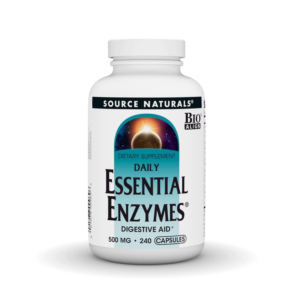 Avots Dabas Essential Fermenti Gremošanas palīglīdzeklis* - 500mg - 240 Kapsulas