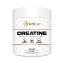 ALPHA LION Kreatīnmonohidrāts Pulveris, 5000mg Per Servē (5g), Atbalsta Muskuļu stiprums, Power, Athletic Performance, Pure Creatina Monohydrata en Polvo Papildinājums (60 Kalpo, Neflavored)