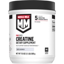 Muskuļu piens Pro Sērija Kreatīnu pulveris Papildinājums, Neflavored, 1.1 Pound, 100 Servējumi, 5g Kreatīnu monohidrāts, NSF Sertificēts sportam, Iepakojums May Vary
