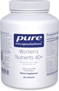 Pure Encapsulations Sieviešu barības vielas 40+ - Multivitamīns sievietēm vairāk nekā 40, lai atbalstītu urīnceļu veselību, krūts šūnu veselību un acu integritāti* - ar C vitamīnu, E & A - 360 kapsulas