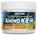 Evogen Amino K.E.M. - EAA & BCAA pulvera sūknis Volumizer - BCAAs aminoskābes papildinājums asins plūsmai, muskuļu augšanu, & hidratācija - Tropic Thunder -- 30 Kalpo