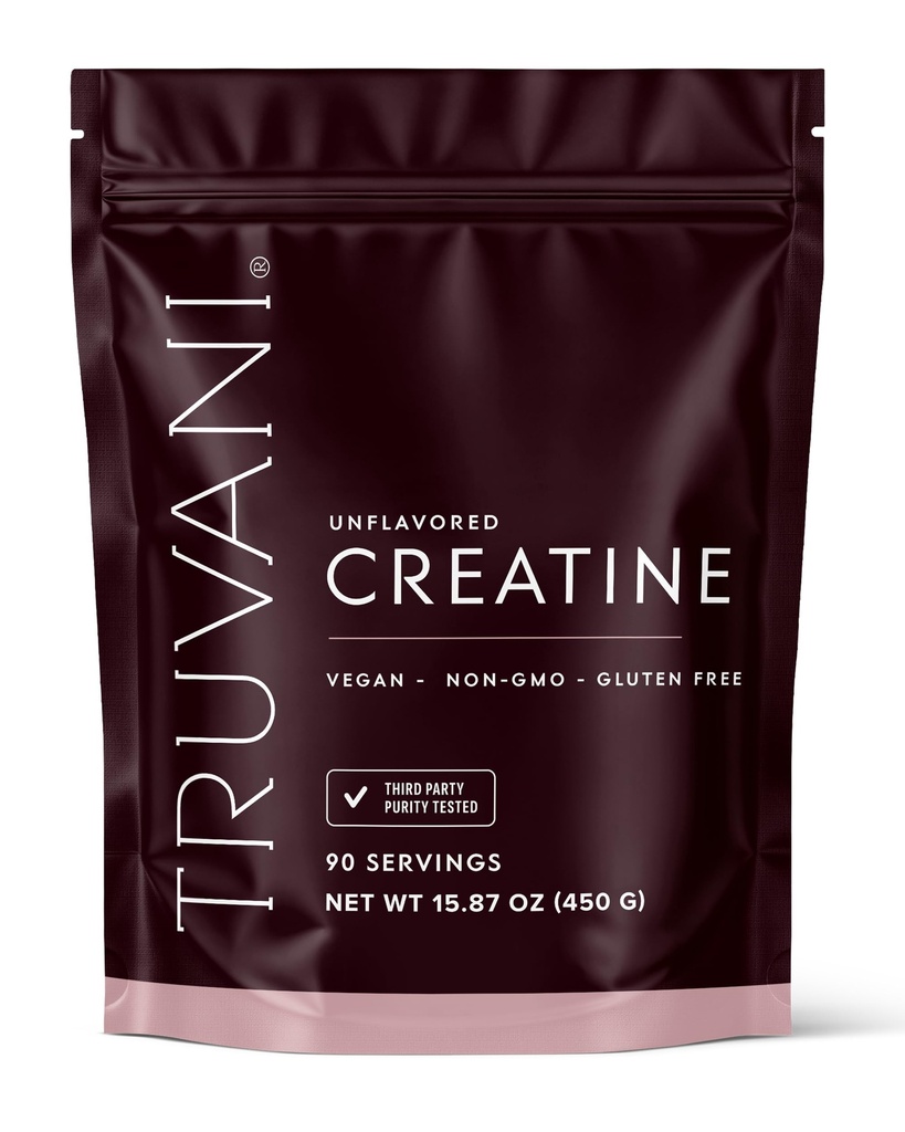 Truvani Creatine Monohidrāts Pulveris - 5g Pure Creatine Per Servē -------------------------------------------------------- atbalsts Stiprums un celulārā enerģija