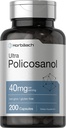 Horbäach Policosanol 40mg - 200 kapsulas - ne-ĢMO un bez lipekļa piedevas