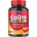 CoQ10 200mg ar PQQ & Shilajit - Augsta Absorbcija ar Bioperine Coenzyme Q10 papildinājumiem - Spēcīgs antioksidants sirds un smadzeņu veselībai un enerģijas ražošanai - 120 Veggie kapsulas