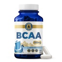 Vykee Nutrition BCAA kapsulas – atbalsta muskuļu augšanu, atjaunošanos, un olbaltumvielu sintēzi – Vegan, Non-GMO, bez lipekļa – 1000 mg, 120 Skaits
