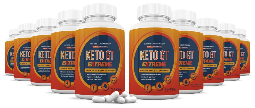 (10 Iepakojums) Keto GT Extreme Keto Tabletes 1675MG Jaunas un uzlabotas Formulas satur Apple Sidra Etiķis Extra Virgin Olīveļļa Pulveris Green Tea Leaf 600 kapsulas